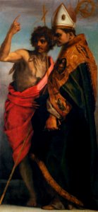 Andrea del Sarto - Sts John the Baptist and Bernardo degli Uberti - WGA0415