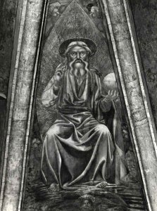 Andrea del Castagno - Francesco da Faenza - Dio Padre in gloria tra san Giovanni Battista, 37451 gw