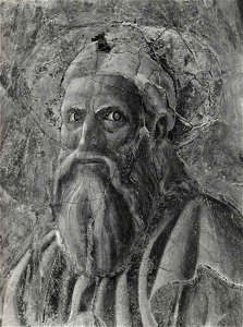 Andrea del Castagno - Francesco da Faenza - Dio Padre in gloria tra san Giovanni Battista, 37461 gw