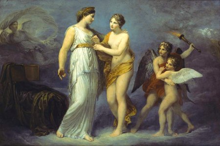 Andrea Appiani - Venere allaccia il cinto a Giunone