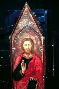 Andrea di Bartolo - Christ in Benediction - 29.320 - Detroit Institute of Arts