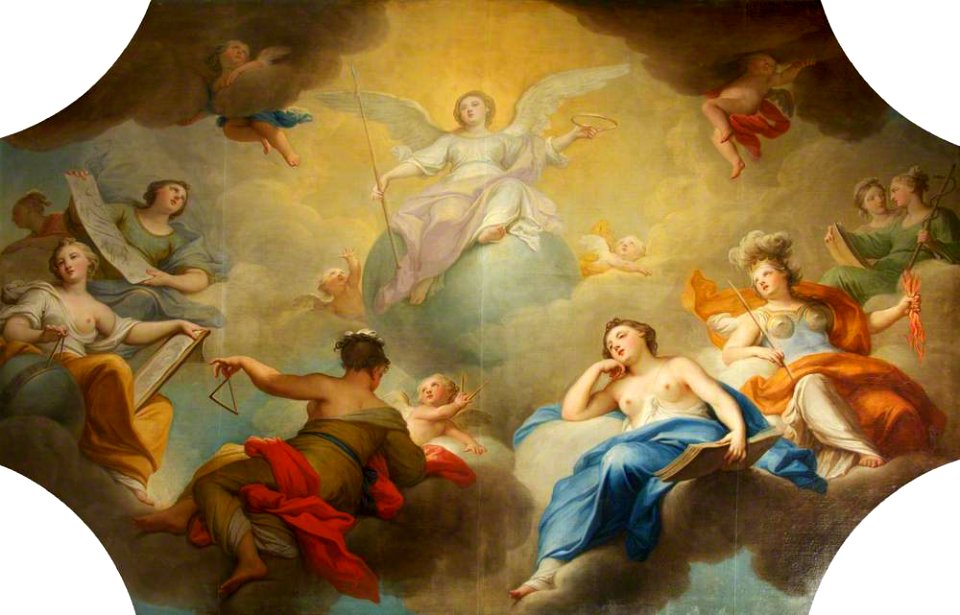 Andrea Casali (1705-1784) - Immortality Presiding over the Arts - 453810 - National Trust