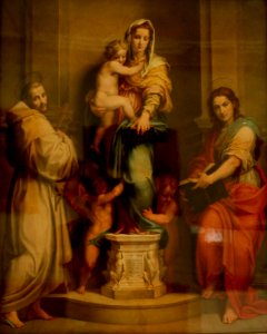 Andrea del Sarto - Madonna of the Harpies 1517 in Azerbaijan National Art Museum
