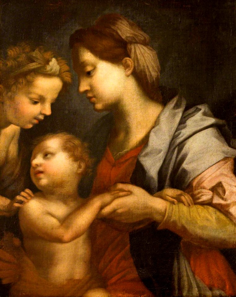 Andrea del Sarto (1486-1530) (after) - Madonna and Child with Saint John the Baptist - 724306 - National Trust