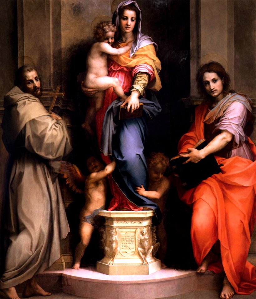 Andrea del Sarto - Madonna of the Harpies - WGA00370