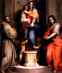 Andrea del Sarto - Madonna of the Harpies - WGA00370