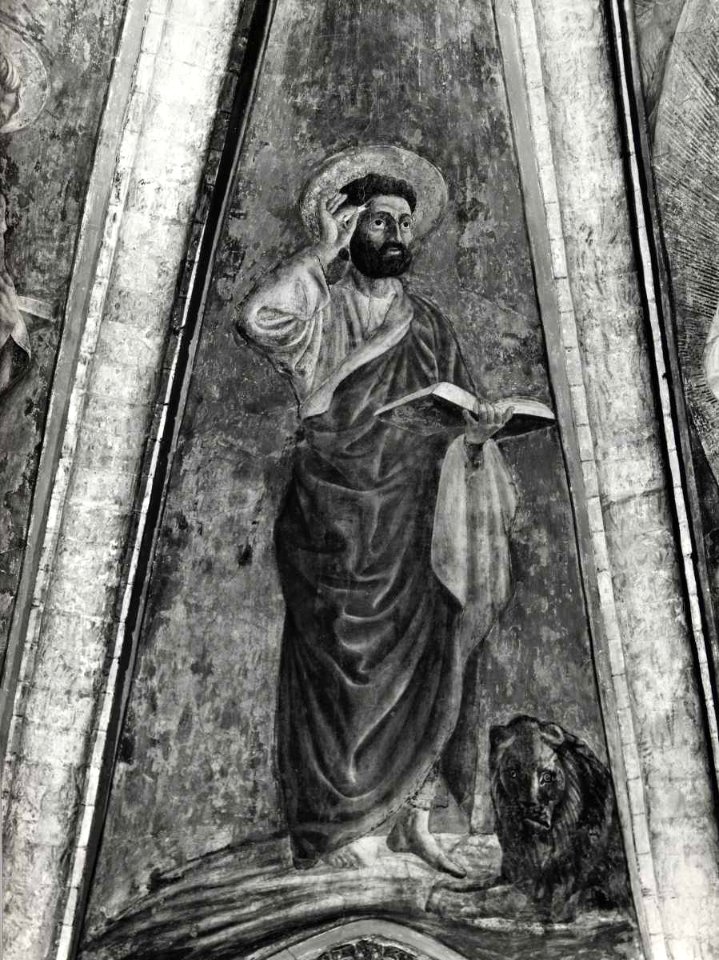 Andrea del Castagno - Francesco da Faenza - Dio Padre in gloria tra san Giovanni Battista, 37448 gw