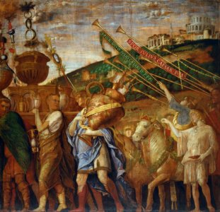 Andrea Mantegna (1431-1506) - The Triumphs of Caesar, 4. The Vase-Bearers - RCIN 403961 - Royal Collection