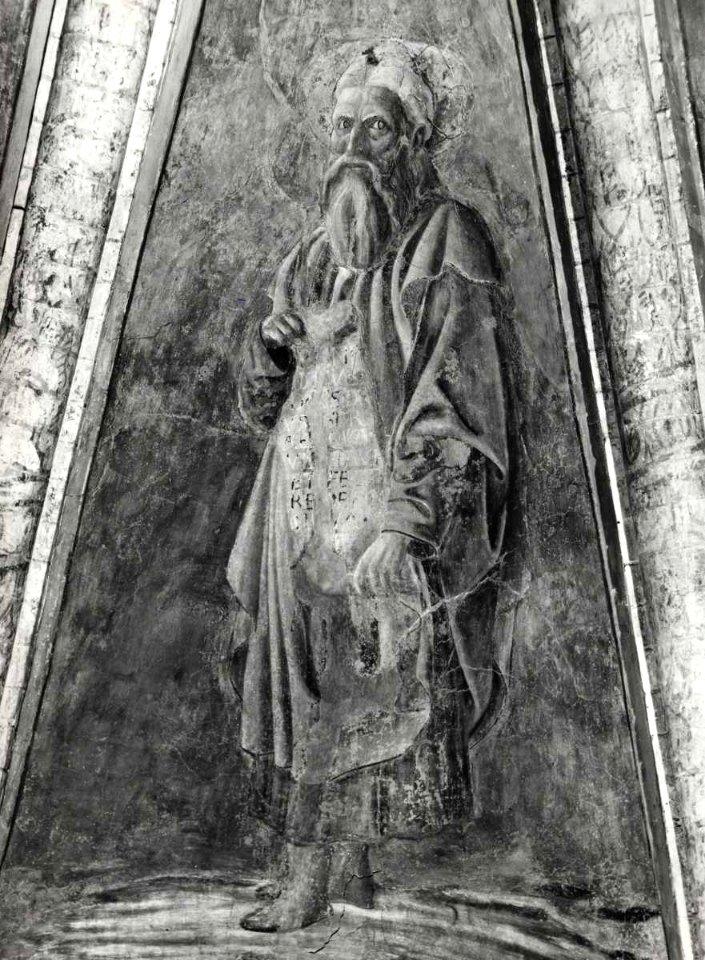 Andrea del Castagno - Francesco da Faenza - Dio Padre in gloria tra san Giovanni Battista, 37460 gw