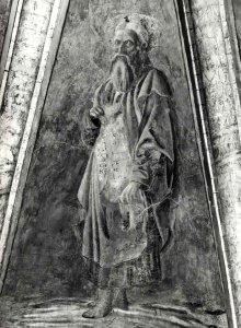 Andrea del Castagno - Francesco da Faenza - Dio Padre in gloria tra san Giovanni Battista, 37460 gw