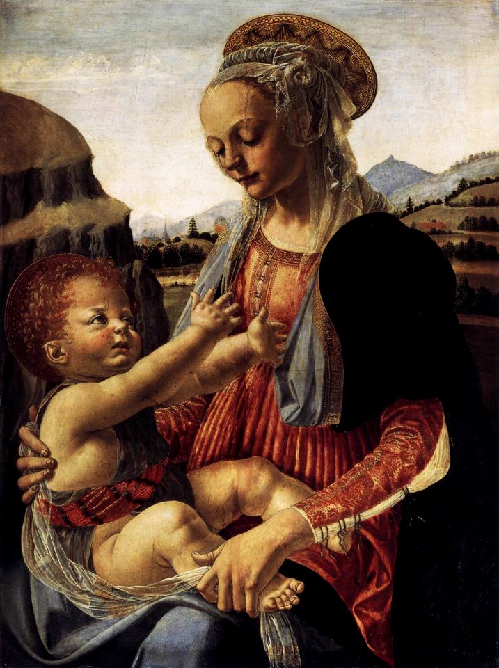 Andrea del Verrocchio - Madonna and Child - WGA24996 - Free Stock ...