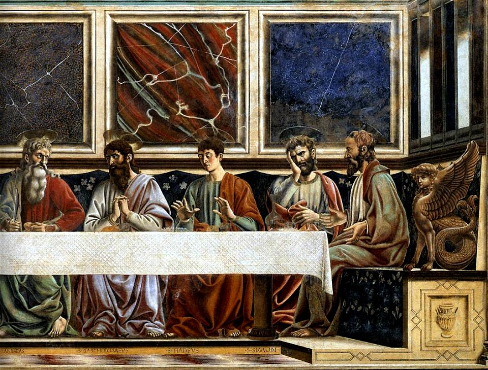 Andrea del castagno, sant'apollonia 05