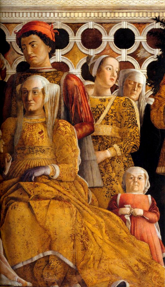 Andrea Mantegna - The Court of Gonzaga (detail) - WGA14004