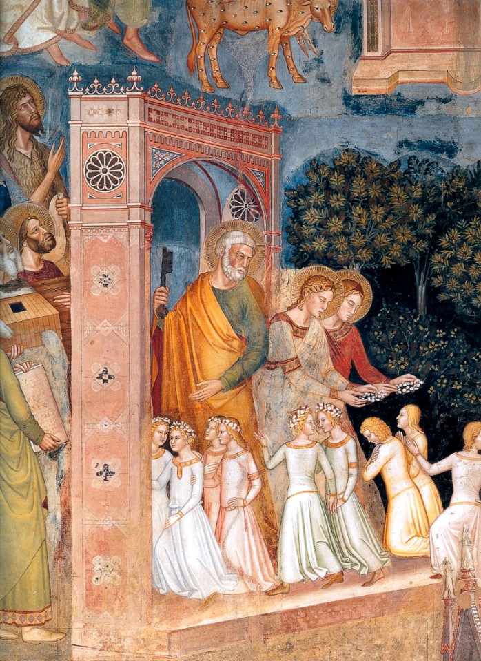 Andrea di Bonaiuto. Santa Maria Novella 1366-7 fresco 0013
