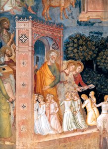 Andrea di Bonaiuto. Santa Maria Novella 1366-7 fresco 0013