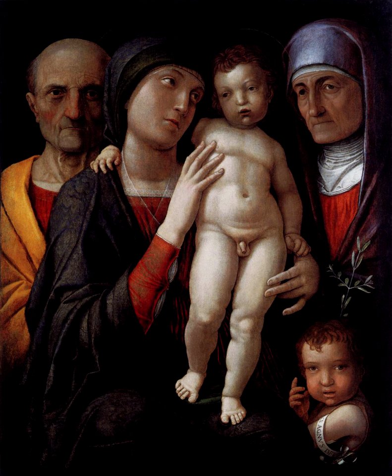 Andrea Mantegna - The Holy Family - WGA13982