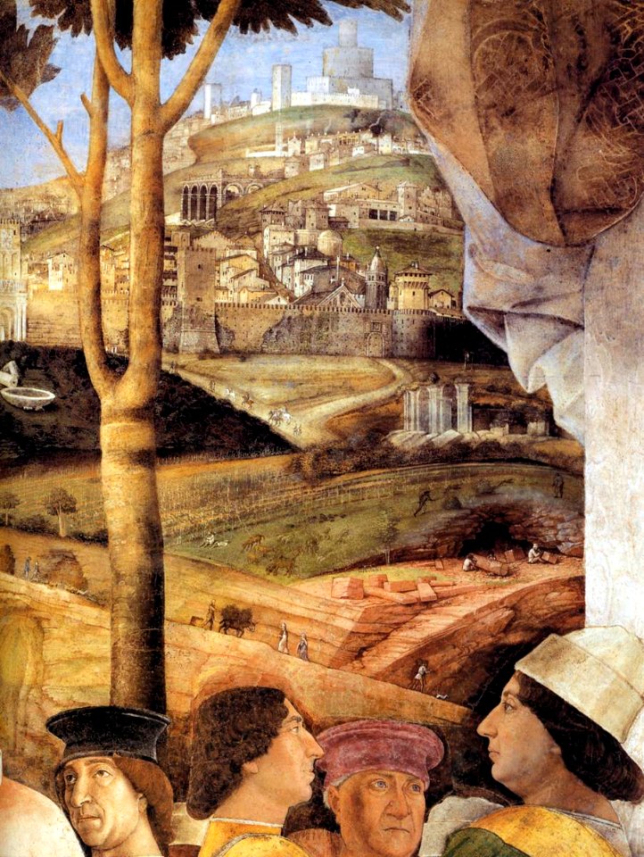 Andrea Mantegna - The Meeting (detail) - WGA14014