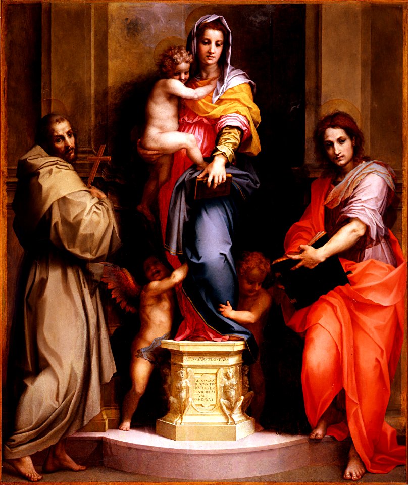 Andrea del Sarto - Madonna delle Arpie - Google Art Project