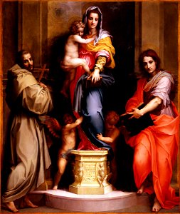 Andrea del Sarto - Madonna delle Arpie - Google Art Project