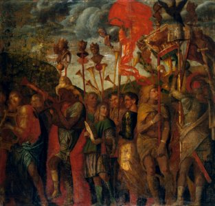 Andrea Mantegna (1431-1506) - The Triumphs of Caesar, 8. The Musicians - RCIN 403965 - Royal Collection