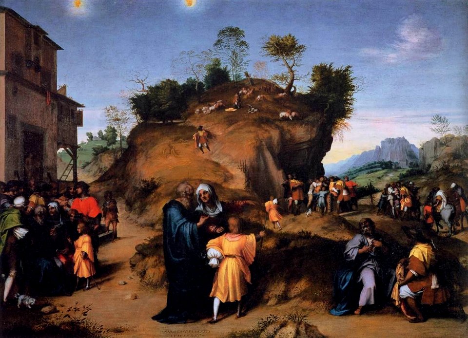 Andrea del Sarto - Stories of Joseph - WGA00386