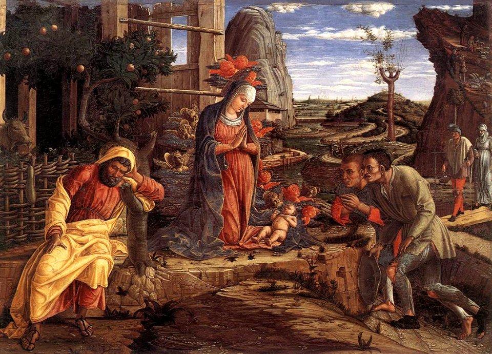 Andrea Mantegna - The Adoration of the Shepherds - WGA13945