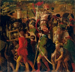 Andrea Mantegna (1431-1506) - The Triumphs of Caesar, 6. The Corselet-Bearers - RCIN 403963 - Royal Collection