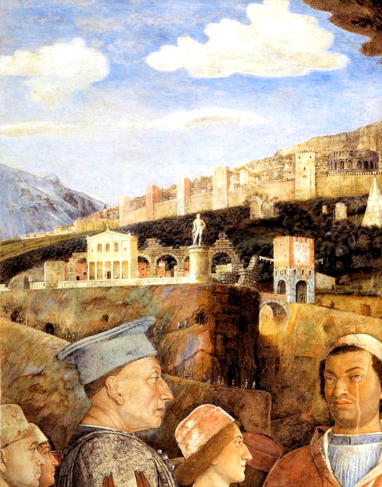 Andrea Mantegna - The Meeting (detail) - WGA14013