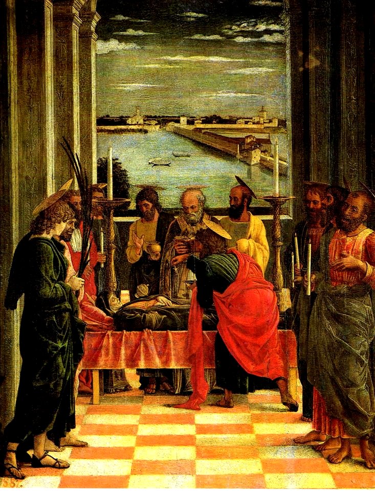 Andrea Mantegna - Death of the Virgin - WGA13959