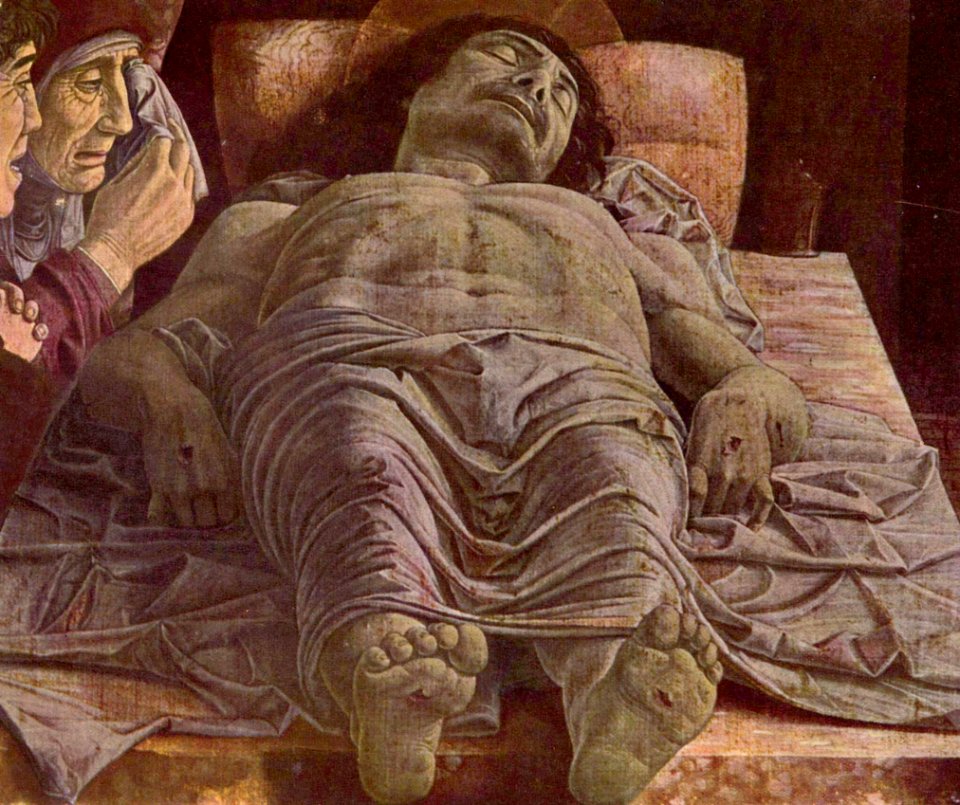 Andrea Mantegna - Lamentation of Christ - Pinacoteca di Brera (Milan)