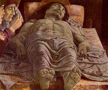 Andrea Mantegna - Lamentation of Christ - Pinacoteca di Brera (Milan)