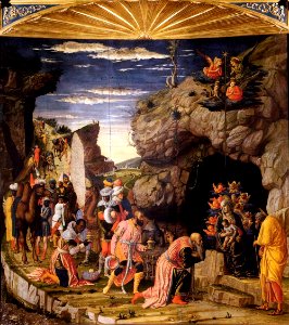 Andrea Mantegna - The Adoration of the Magi - WGA13954
