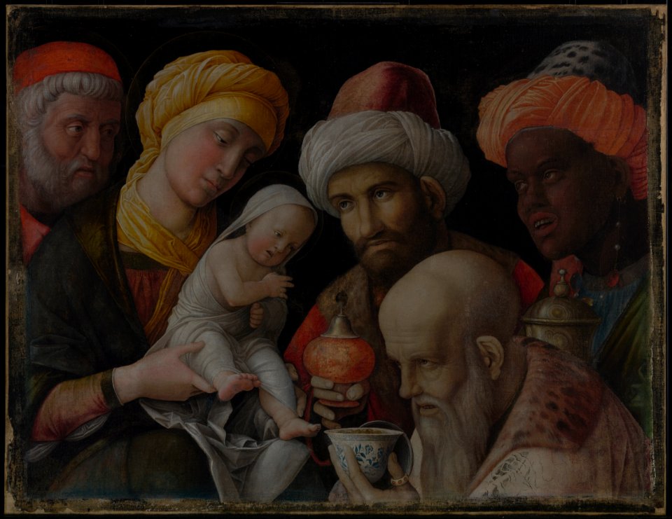 Andrea Mantegna - Adoration of the Magi - 85.PA.417 - J. Paul Getty Museum