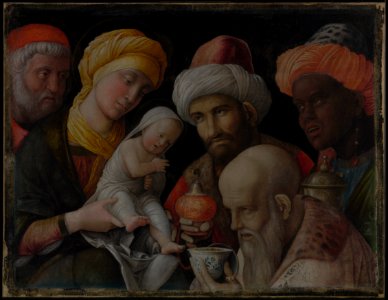 Andrea Mantegna - Adoration of the Magi - 85.PA.417 - J. Paul Getty Museum
