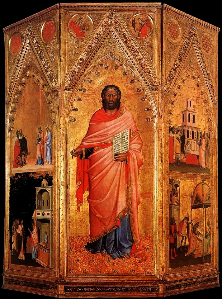 Andrea Orcagna - Saint Matthew and scenes from his Life - WGA16664