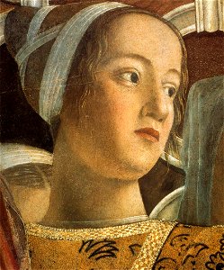 Andrea Mantegna - The Court of Gonzaga (detail) - WGA14005