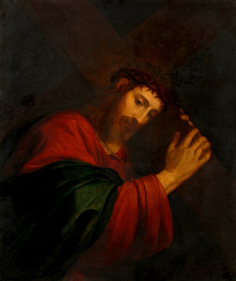 Andrea Sacchi (1599-1661) - Christ Bearing the Cross - RCIN 406171 - Royal Collection