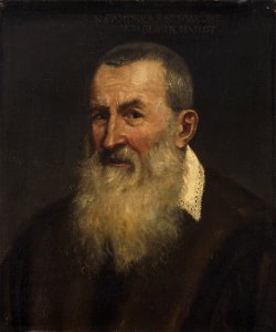 Andrea Meldolla, gen. Schiavone - Bildnis eines Greises - GG 3 - Kunsthistorisches Museum