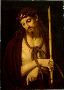 Andrea Solario - Christus vastgebonden en met doornen gekroond - Cat. 274 - Philadelphia Museum of Art