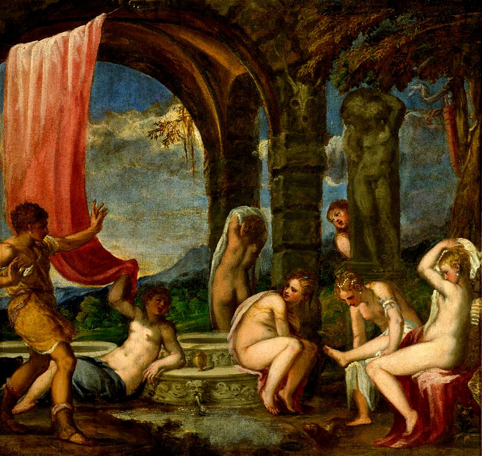 Andrea Meldolla, gen. Schiavone - Diana und Actaeon - GG 3824 - Kunsthistorisches Museum