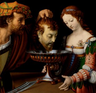 Andrea Solario, , Kunsthistorisches Museum Wien, Gemäldegalerie - Salome mit dem Haupt Johannes d. Täufers - GG 898 - Kunsthistorisches Museum