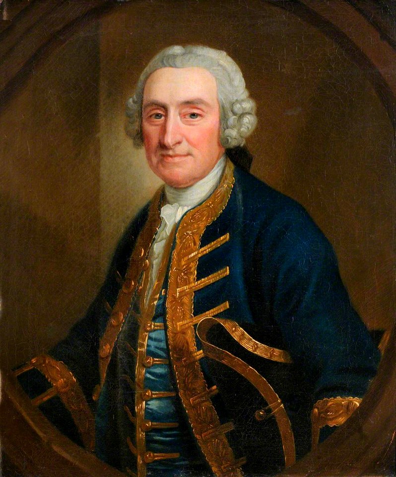 Andrea Soldi (c.1703-1771) (attributed to) - Portrait of a Senior Naval Officer - 1548190 - National Trust