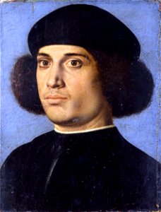Andrea Previtali called Cordeliaghi - Portrait of a Man - Google Art Project