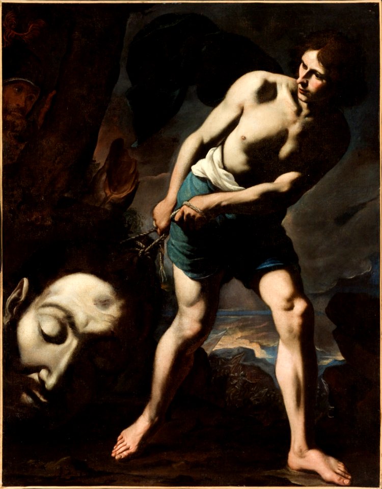 Andrea Vaccaro - David with the Head of Goliath