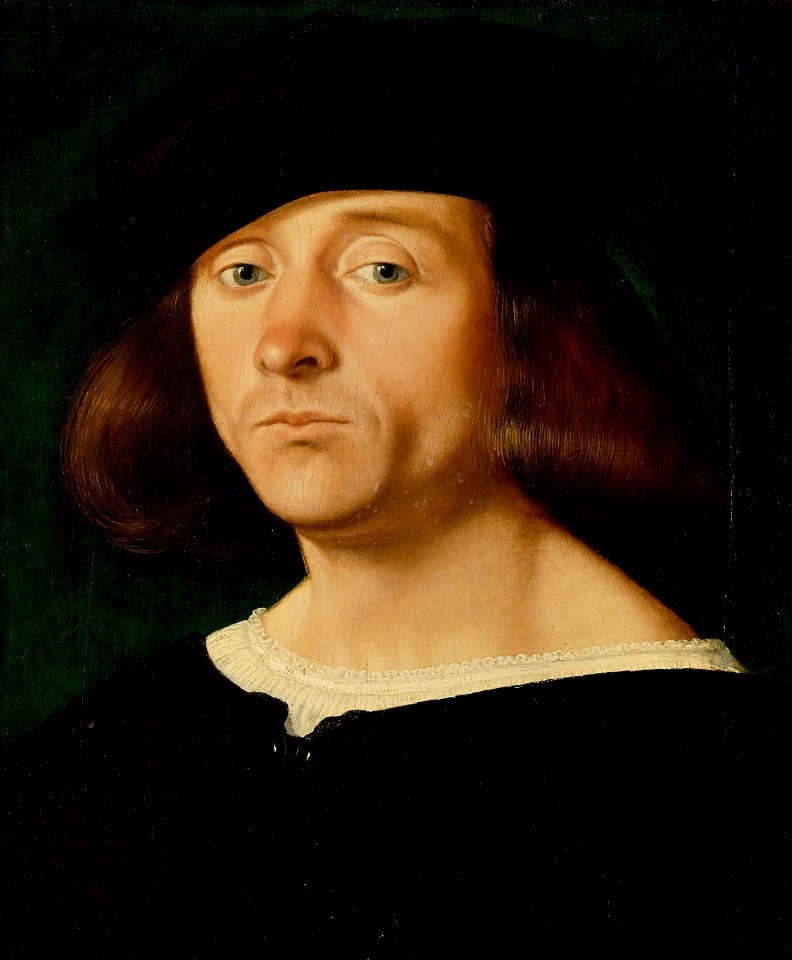 Andrea Previtali, , Kunsthistorisches Museum Wien, Gemäldegalerie - Bildnis eines jungen Mannes - GG 907 - Kunsthistorisches Museum