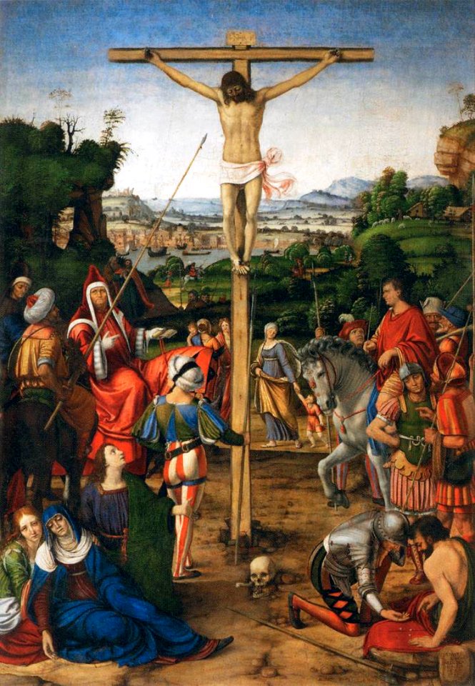 Andrea Solario - The Crucifixion - WGA21599