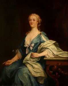 Andrea Soldi (c.1703-1771) (attributed to) - Mary Cowan (1713–1788), Mrs Alexander Stewart - 1221297 - National Trust