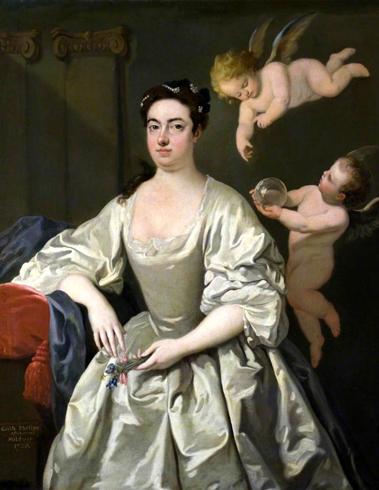 Andrea Soldi (c.1703-1771) - Edith Phelips (1694–1772), Mrs Carew Mildmay - 597913 - National Trust