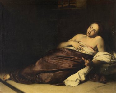 Andrea Vaccaro (Attr.) - St Agatha in her cell
