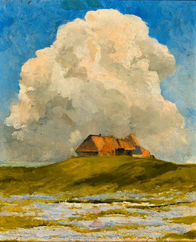 Andreas Achenbach Hallig 1909